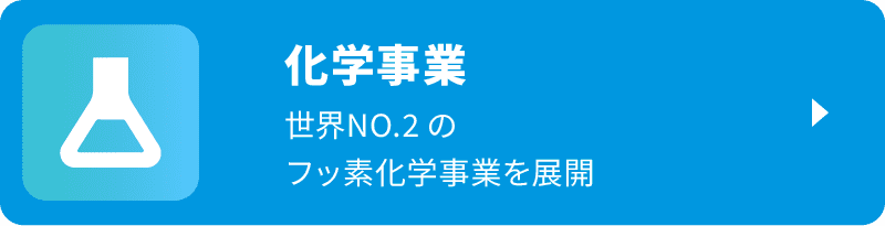 化学事業 世界NO.2のフッ素化学事業を展開